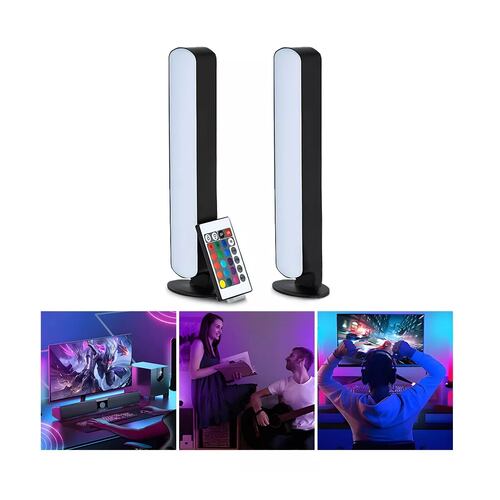 Barra Luz Led Tira Colores Inteligente Música Rgb Y Control