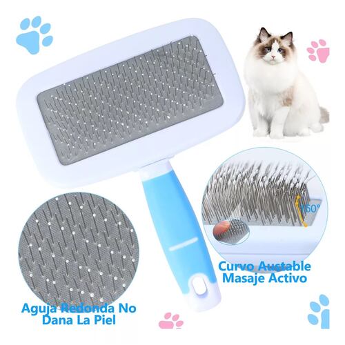 Kit Cepillo Para Perros Y Gatos Peine Para Mascota 10 Pcs