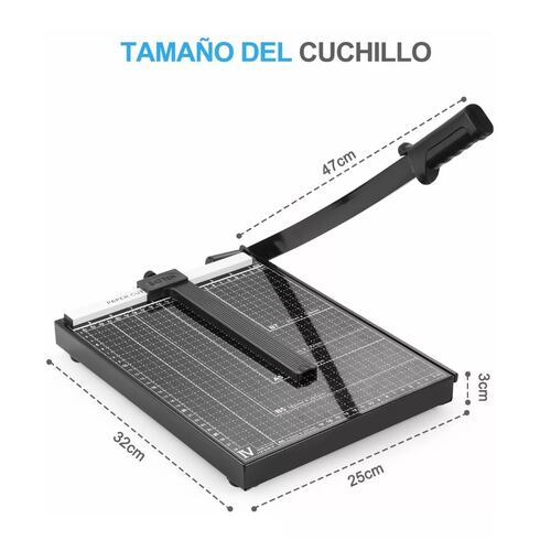 Guillotina Metal Carta Cortador Para Papel Foto Tarjeta
