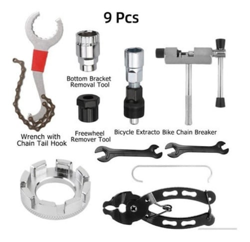 Herramientas P/reparación Bicicletas Extractor Plata