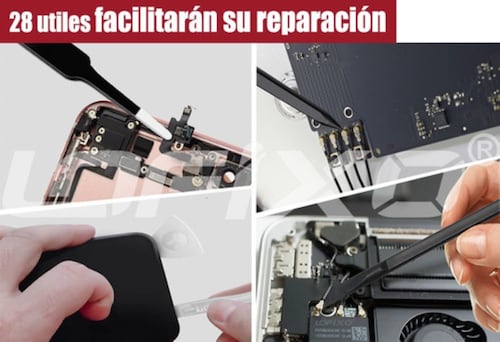 Juego De Herramientas Kit Limpieza Pc Celulares Ps4 Xbox One Negro