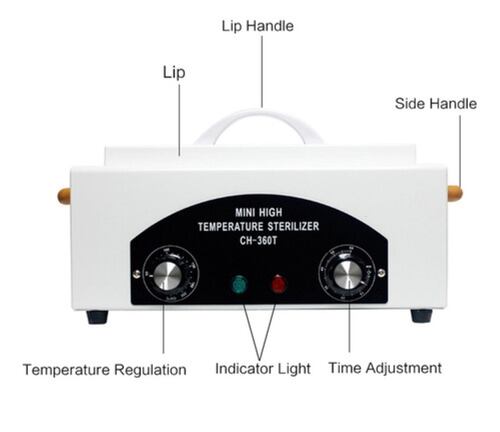 Esterilizador Quirurgico 300w 2.2l Temporizador Blanco 