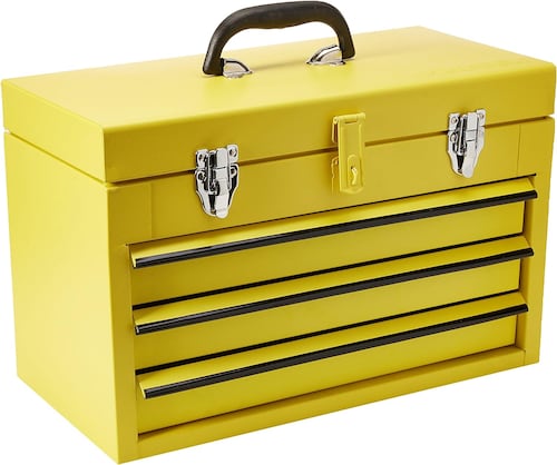Caja Herramienta 11.3/4 X18X9 Metalica 3 Gavet Surtek 125111