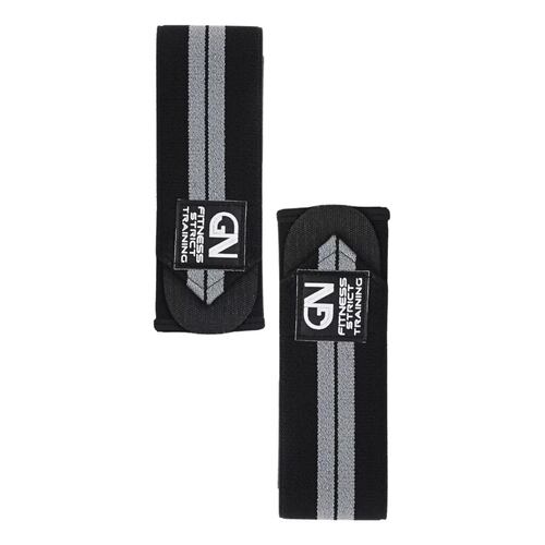 Vendas Para Rodilla Calidad Premium Crossfit Gym Negro/Gris