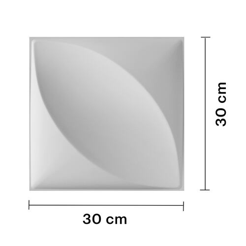 AGBOX Panel Decorativo de Pared 3D Set de 12 Piezas Diseño Hojas TH-PANL04