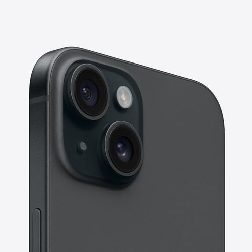 Apple Iphone 15 Negro 128GB Nuevo abierto + Cubo Carga Rápida .
