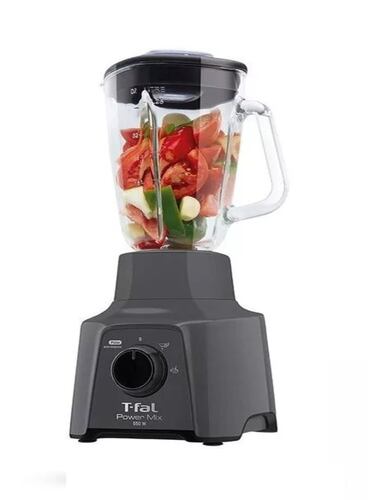 Licuadora T-fal Power Mix LN283BMX 1.25 L gris con vaso de vidrio