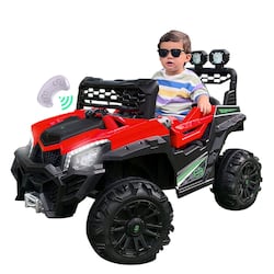 montable-electrico-camioneta-razer-jeep-con-control-remoto-asientos-de-piel-bluetooth-bocinas-edades-infantil-2-a-5-anos-enyz-rojo