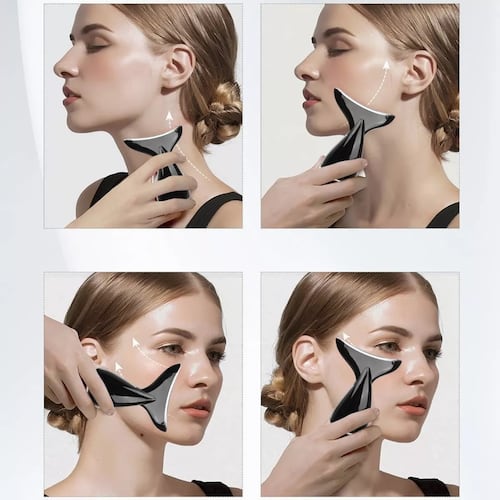 Masajeador Reductor De Papada Cuello Negro