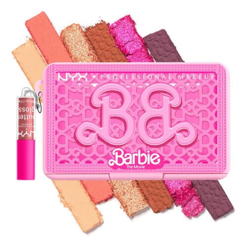 Paleta De Sombras Min Color de la sombra Barby Party rosa
