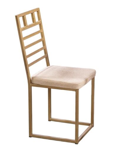 Comedor Naya Oro 4 Sillas Tubulares.
