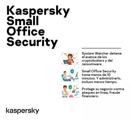 ESD Kaspersky Small Office Security 6 Dis + 6 Mobile + 1 File Server 1 año