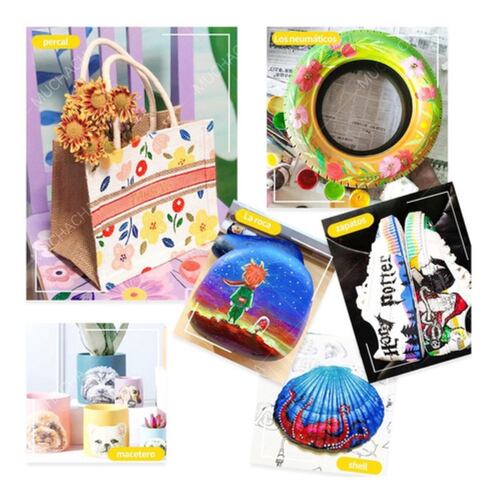Set De Pinturas Al Oleo 24 Colores Con Caballete Y Pinceles