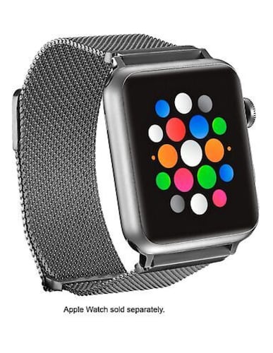 Correa apple 42/44mm para reloj inteligente (plateado)