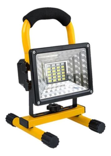 Reflector LED WS-804 30W con luz blanco y carcasa negro 110V/220V Amarillo