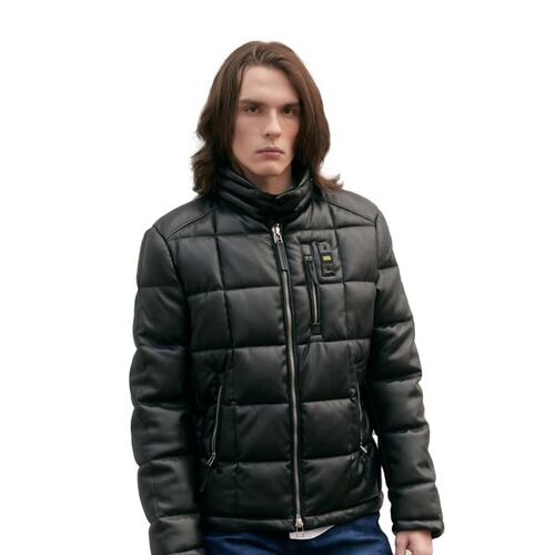 Chamarra capitonada para hombre, cuello alto, mod. 1097555