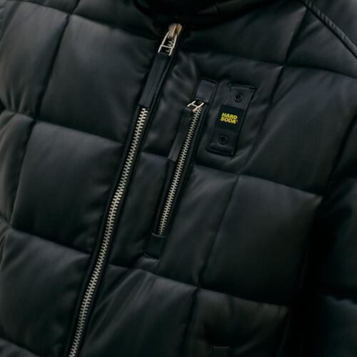 Chamarra capitonada para hombre, cuello alto, mod. 1097555