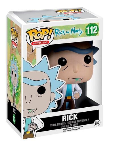 Funko Pop Animation Rick & Morty Rick Sánchez #112.