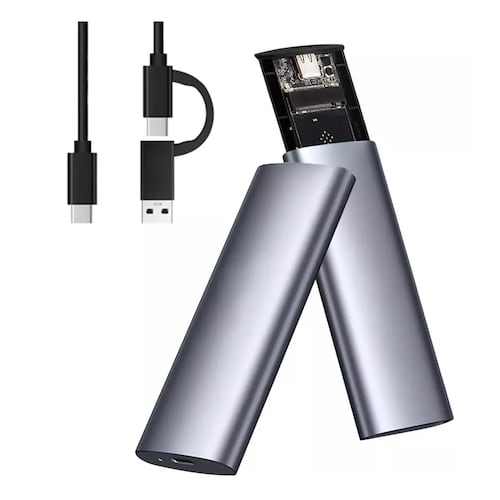 Case Gabinete Disco Duro Ssd M.2 Tipo C Usb 3.2