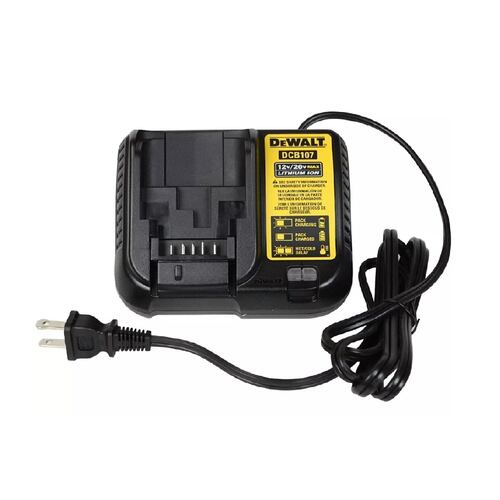 Cargador P/baterías 12v/20v Max Lithium Ion Dcb107-b3