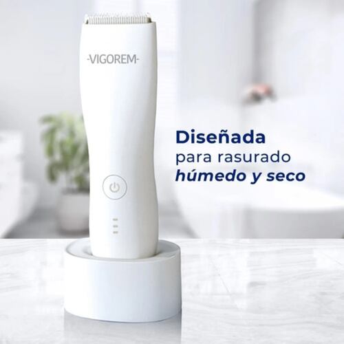 Rasuradora Para Mujeres Zonas Íntimas Y Corporal Blanco