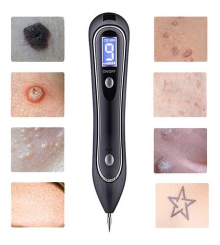 Pluma Cauterizador Quita Verrugas Pecas Manchas Lunares Mole NEGRO