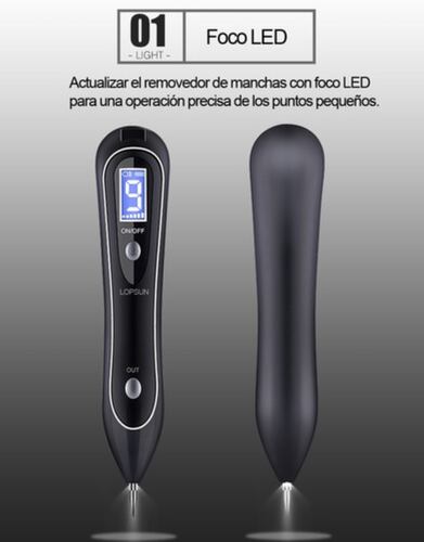 Pluma Cauterizador Quita Verrugas Pecas Manchas Lunares Mole NEGRO