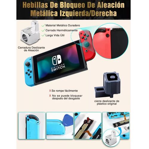 Kit De Reparación Nintendo Con 4 Joycon Joystick Reemplazo
