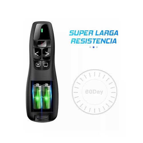 Apuntador Presentador Láser Inalámbrico Remota Con Usb