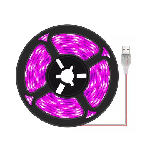 Tira De Luz Led 5m Crecimiento Planta Espectro Completo