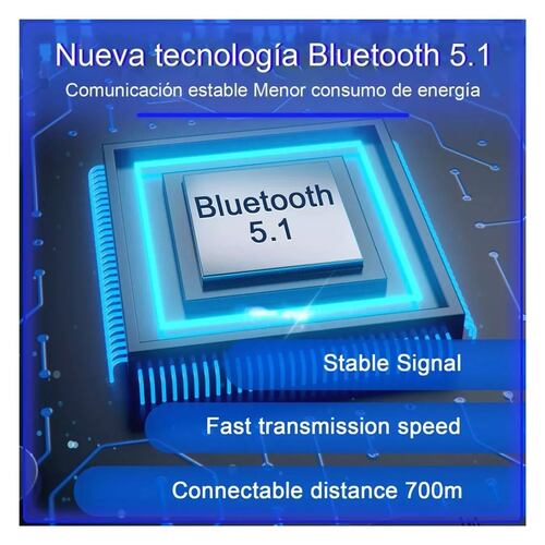 Audífonos Para Casco De Motos 2pcs Bluetooth Impermeable Negro