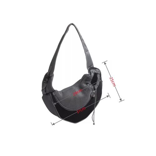 Gatos Y Perros Mochila Para Mascotas/cangurera Para Mascotas Negro