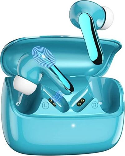 Audífonos Bluetooth Inalámbricos. Color Azul
