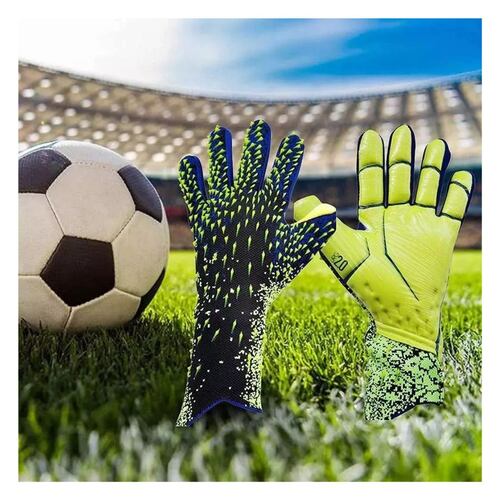 Guantes Portero De Antideslizante Para Fútbol Y Balón Fútbol 8(Adulto) verde