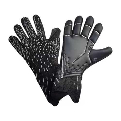 Antideslizante Los Guantes De Portero De Fútbol Respirables Negro 6 (juvenil)