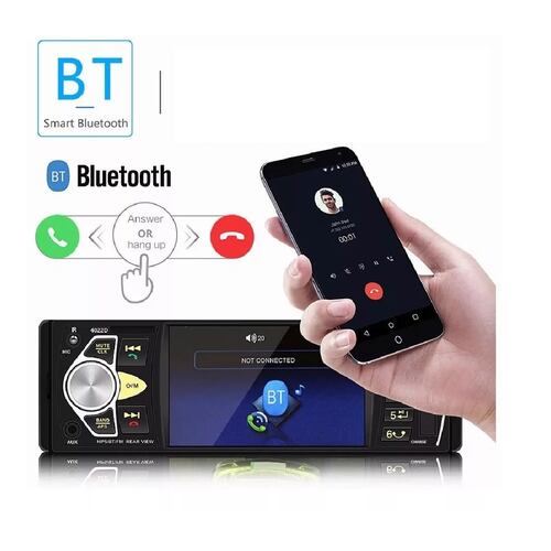 Auto Estéreo 4.1 Pantalla 1 Din Bluetooth Usb Sd Fm + Camara