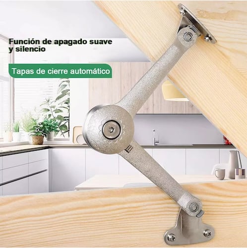 Brazo Elevable Para Puertas Alacenas Gabinetes Cocina Closet