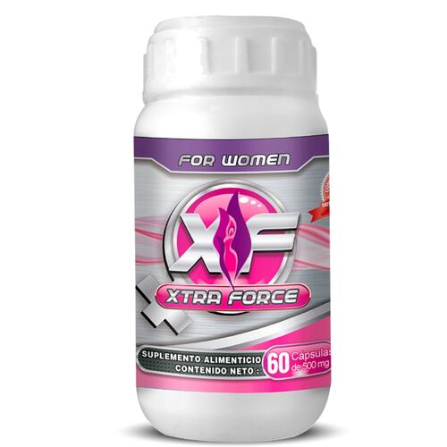 XTRAFORCE FOR WOMEN - Auxiliar para Cólicos Menstruales, Bochornos y Bienestar Femenino, 60 Cápsulas
