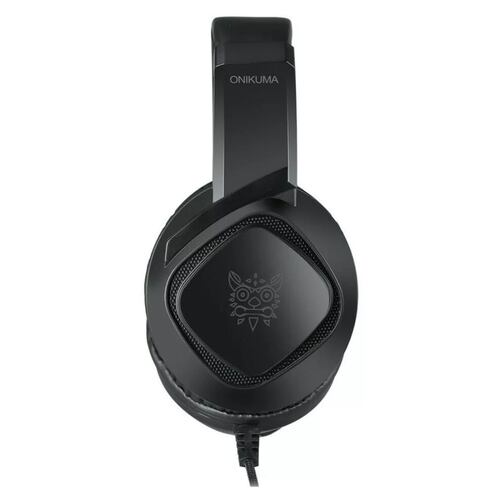 Audifonos gamer negro con luz