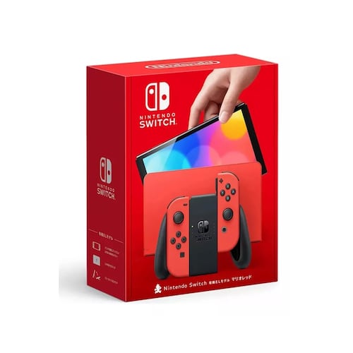 Consola Nintendo Switch Edicion Especial Mario Red "Version Internacional" Oled 64 Gb