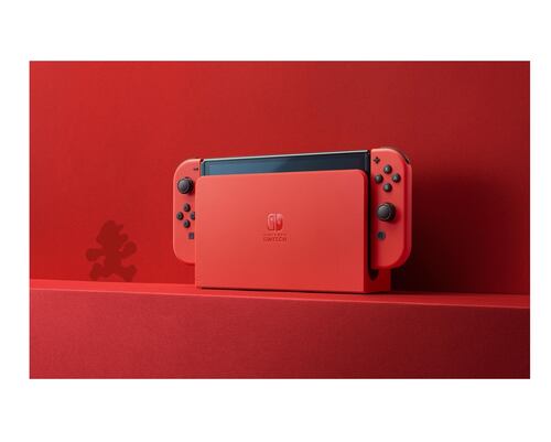 Consola Nintendo Switch Edicion Especial Mario Red "Version Internacional" Oled 64 Gb