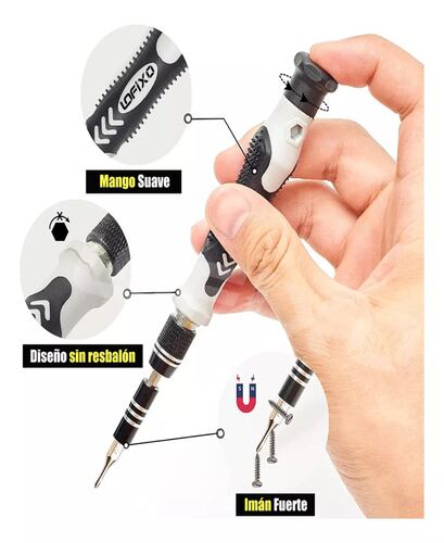 Kit De Herramientas Desarmador Reparar Reloj Ps4 Celular Mac.