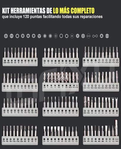 Kit De Herramientas Desarmador Reparar Reloj Ps4 Celular Mac.