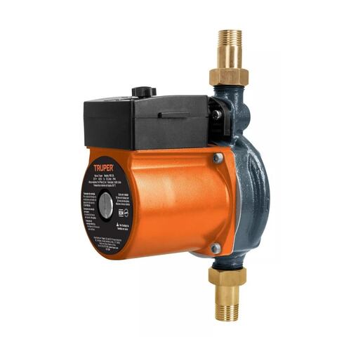Bomba Presurizadora 1/6 Hp Compacta Y Silenciosa 25/lm 14635 Naranja