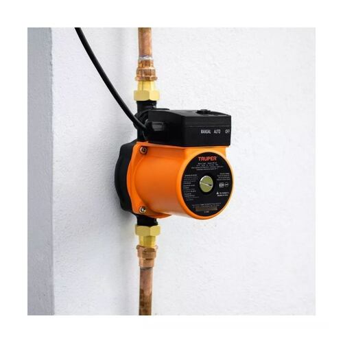Bomba Presurizadora 1/6 Hp Compacta Y Silenciosa 25/lm 14635 Naranja