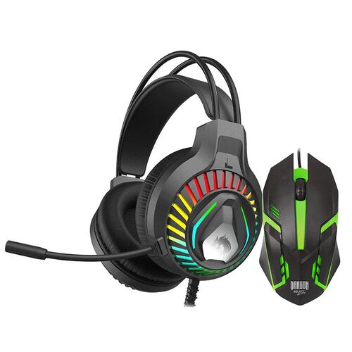 Select Sound Kit Gamer 2 en 1 Audífonos Con Mouse Luz Led Sg-k2
