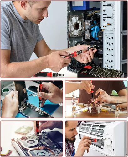 Kit De Desarmador Herramientas Reparo Precisión Pc 115 En 1.