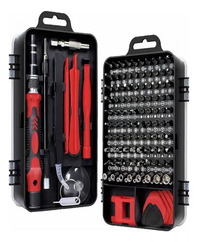 Kit De Desarmador Herramientas Reparo Precisión Pc 115 En 1.