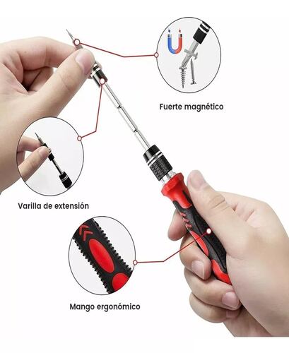 Kit De Desarmador Herramientas Reparo Precisión Pc 115 En 1.