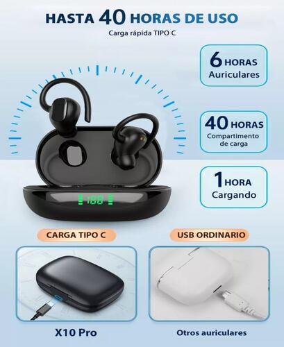 X10pro Audifonos Bluetooth Deportivos Audifonos In Ear.
